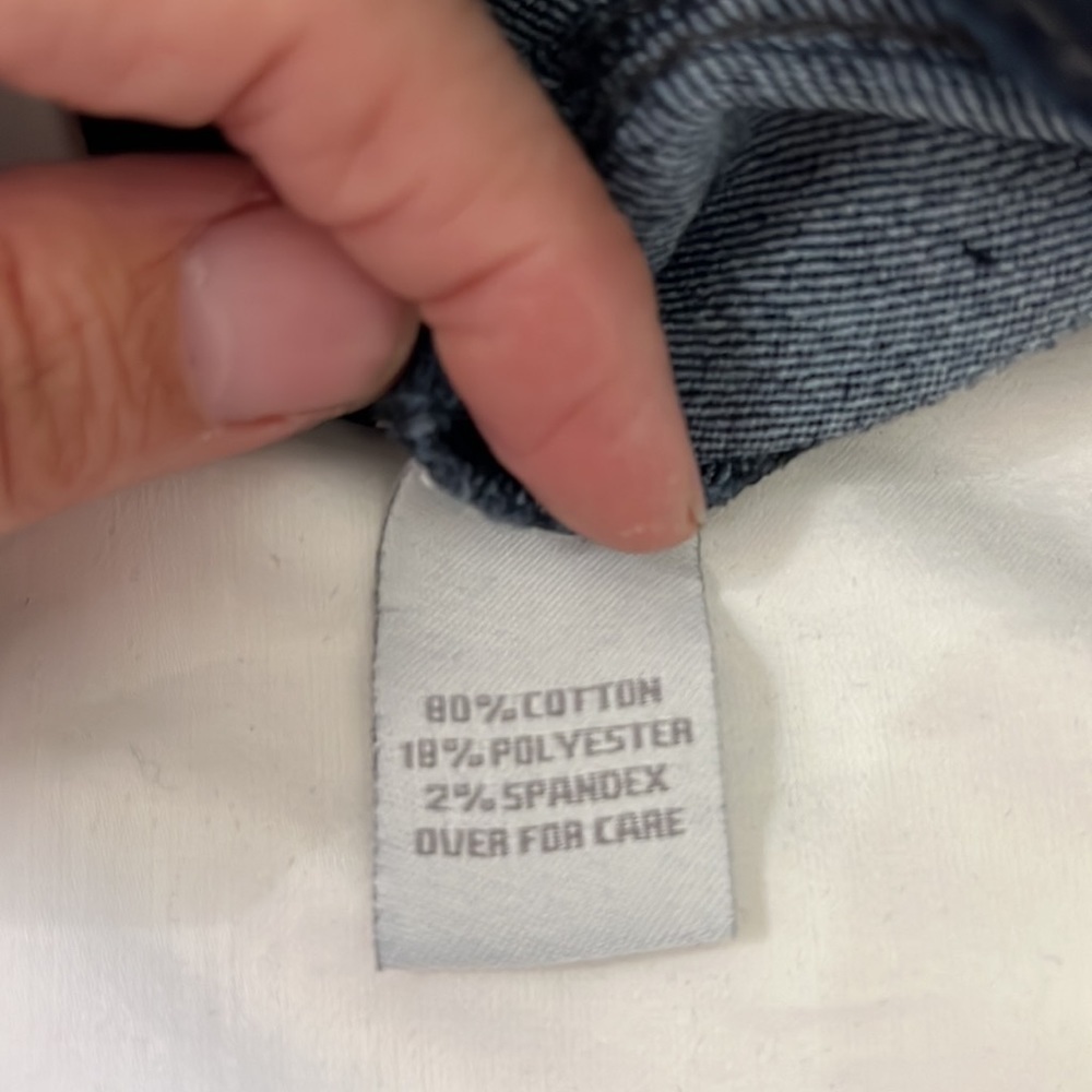 RELATIVITY denim skirt dark wash - Picture 6 of 13